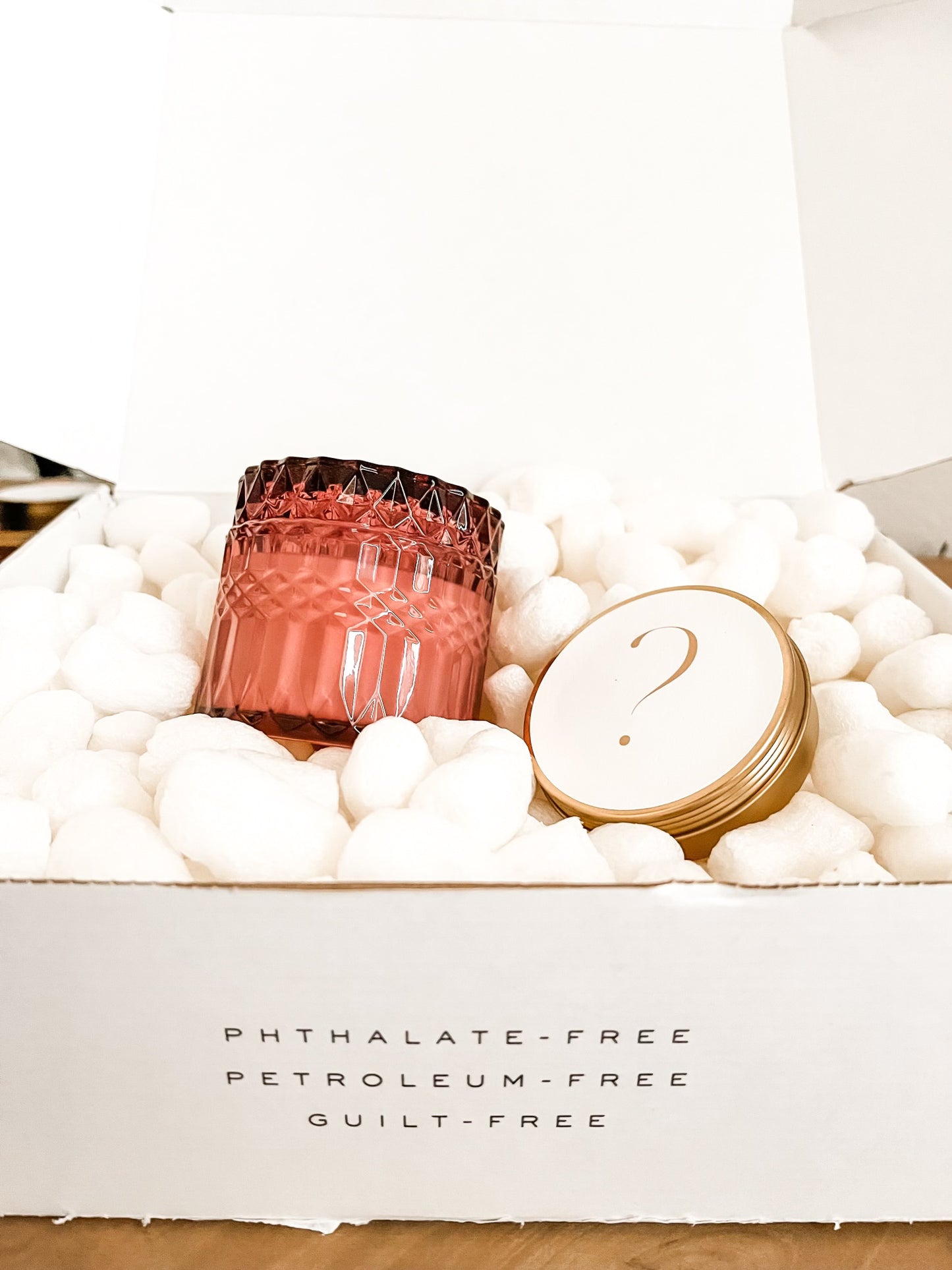 Rose Glass Jar Candle