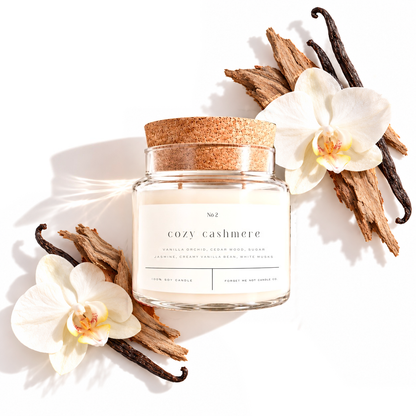 Cozy Cashmere 22 oz Glass Candle
