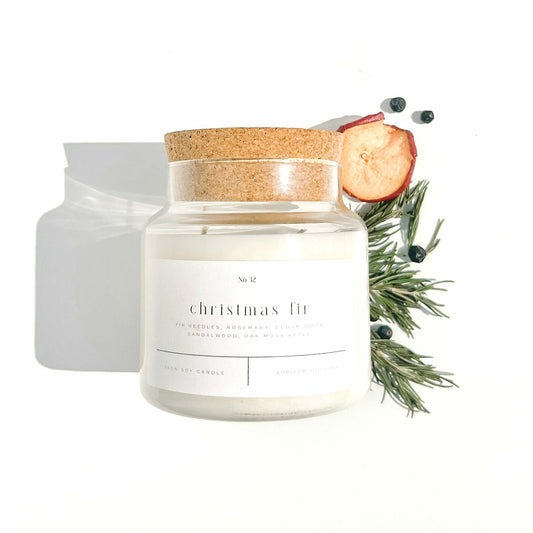 Christmas Fir 22 oz Glass Candle