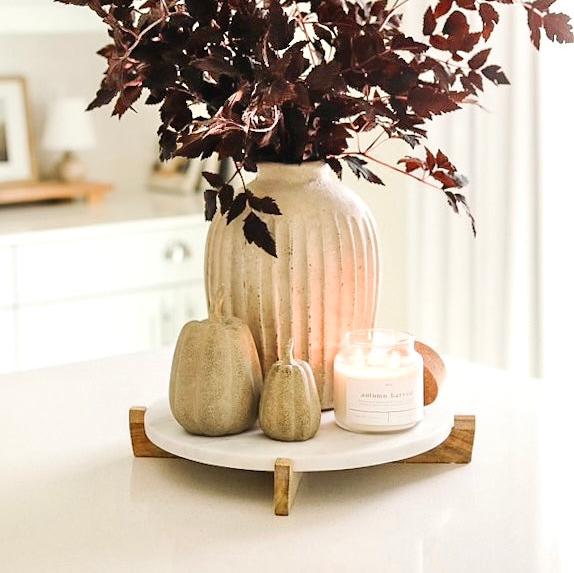 Autumn Harvest 22 oz Glass Candle