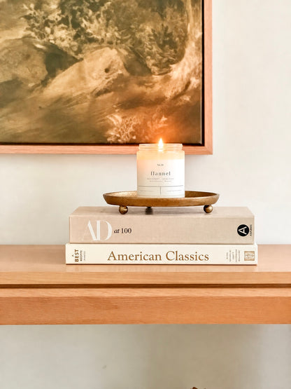 Flannel 9 oz Glass Candle