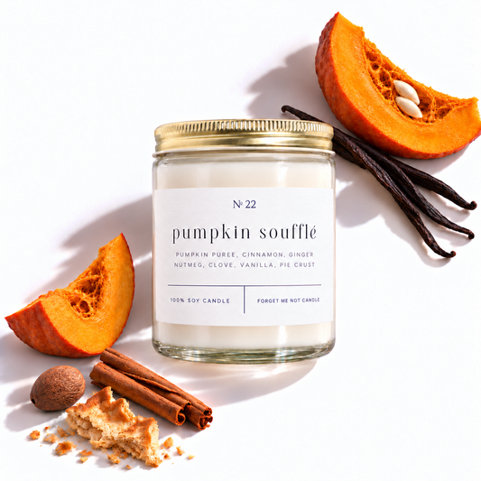 Pumpkin Soufflé 9 oz Glass Candle