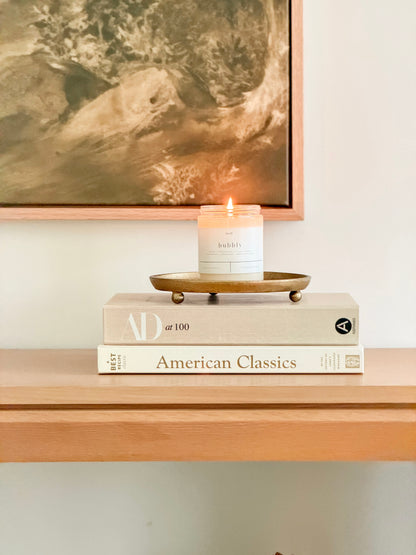 Bubbly 9 oz Glass Candle