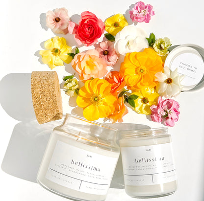 Bellissima 9 oz Glass Candle
